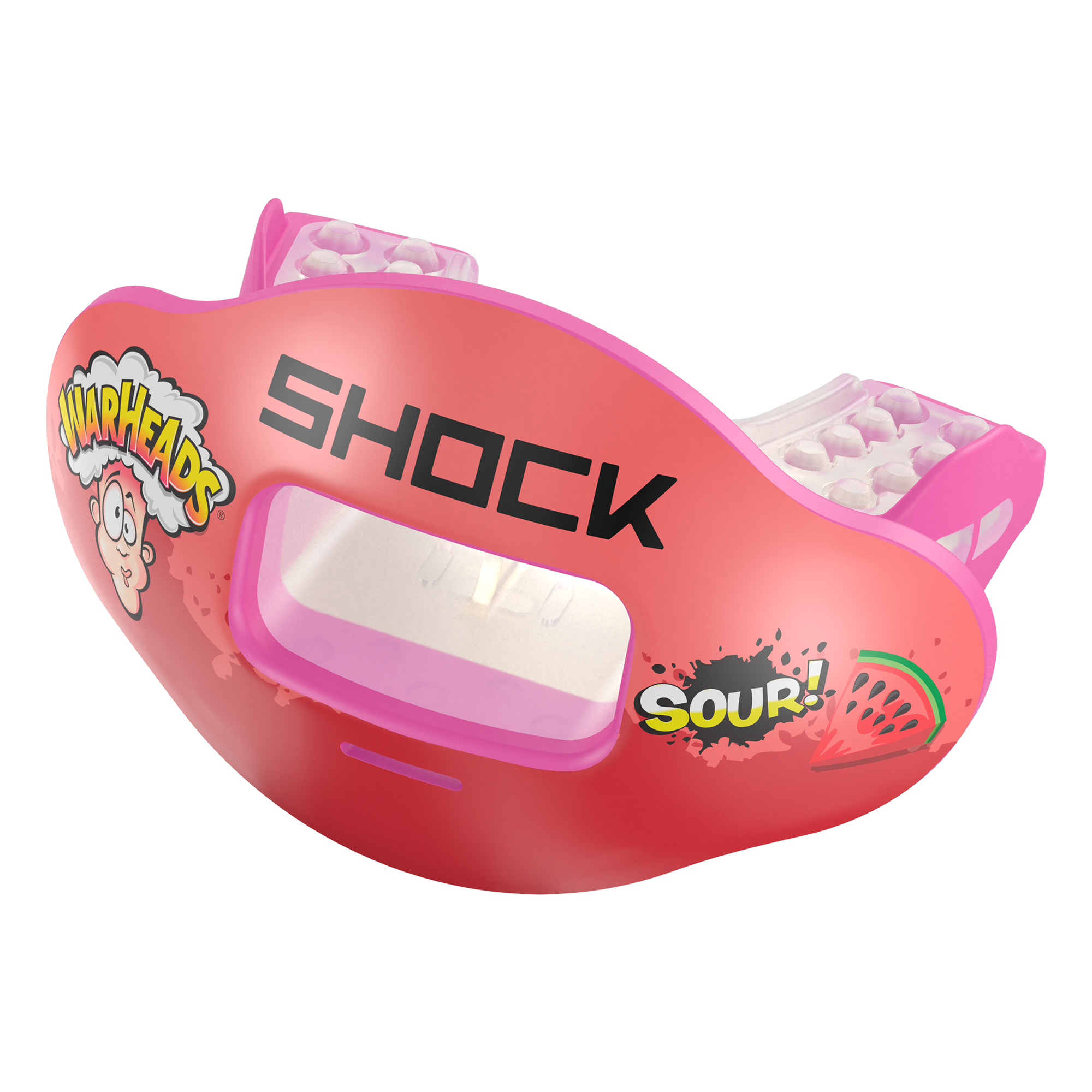 Shock Doctor Adult Max Airflow Watermelon Warheads Mouthguard